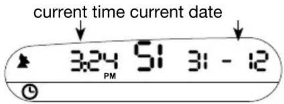 NAVMAN R300 - Clock mode - 1