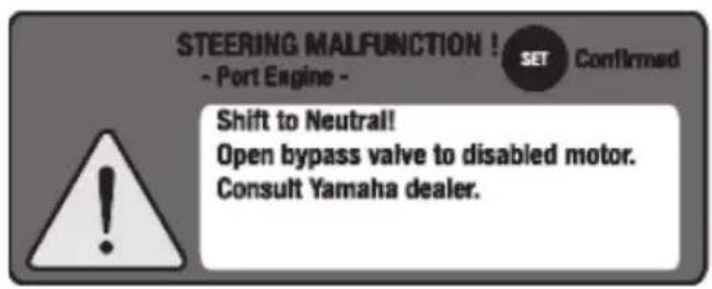 YAMAHA Heml Master (2017) - Auto configuration alert - 1