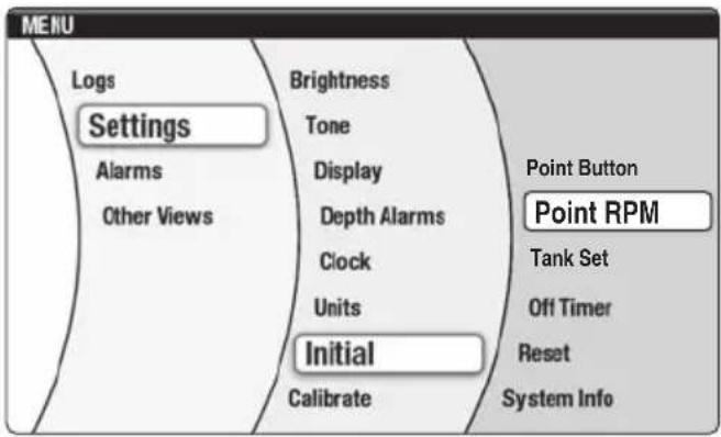 YAMAHA Heml Master (2017) - ■Setting the maximum engine speed for "High mode" of Fish Point - 1