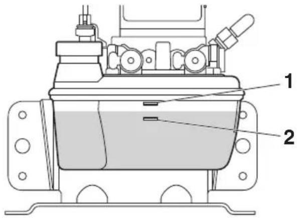 YAMAHA Heml Master (2017) - Hydraulic fluid level - 1