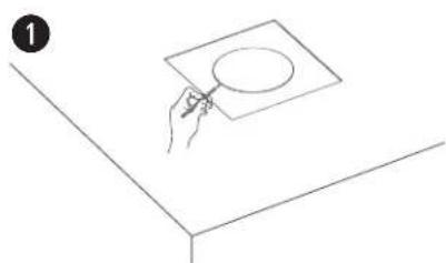 BOSE FreeSpace Adjustable Tile Bridge - Installing the Tile Bridge - 1