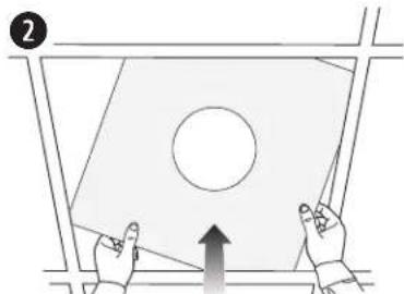 BOSE FreeSpace Adjustable Tile Bridge - Installing the Tile Bridge - 4