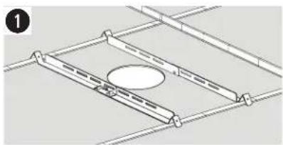 BOSE FreeSpace Adjustable Tile Bridge - Installing the Tile Bridge - 3