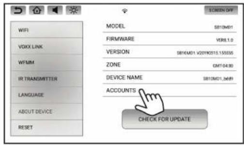 AUDIOVOX AVXSB10UHD2 - ACCOUNTS - 1