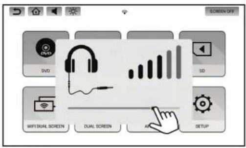 AUDIOVOX AVXSB10UHD2 - VOLUME CONTROL (WIRED HEADPHONES ONLY) - 2