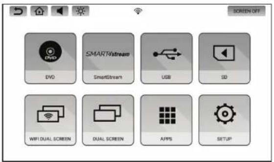 AUDIOVOX AVXSB10UHD2 - HOME MAIN MENU - 1