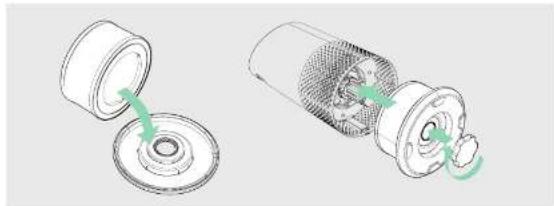 LEITZ DuPont 2415106 - Re-attach filter - 1