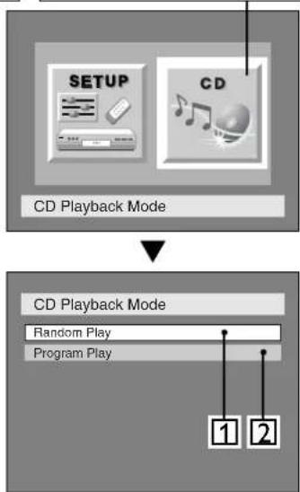 SHARP DV-SR45U - SETUP/DISC/CD menu - 3