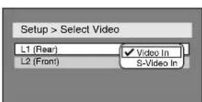 SHARP DV-SR45U - Connection to an external source - 7