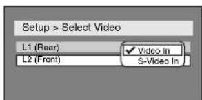 SHARP DV-SR45U - Connection to an external source - 4