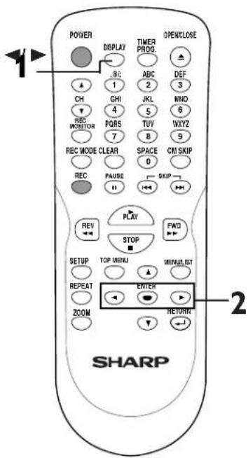 SHARP DV-SR45U - Switching camera angles - 3