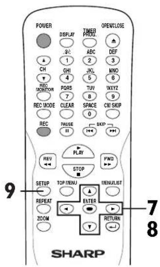 SHARP DV-SR45U - 9 - 1