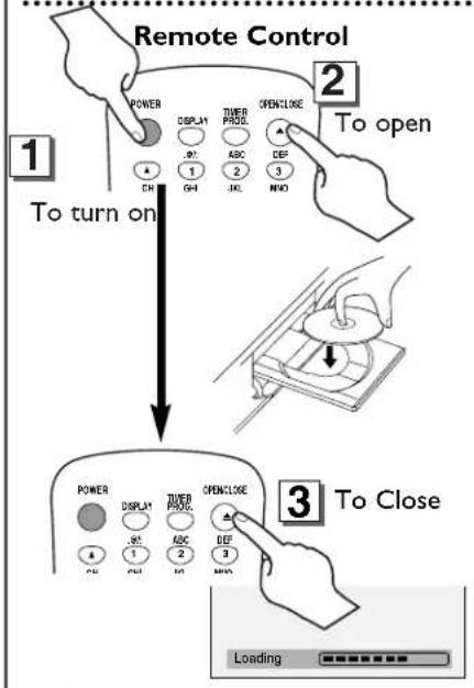 SHARP DV-SR45U - Step 1: Choose a disc type - 3