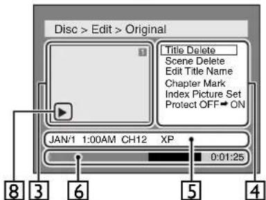 SHARP DV-SR45U - Guide to a title list - 2