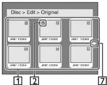 SHARP DV-SR45U - Guide to a title list - 1