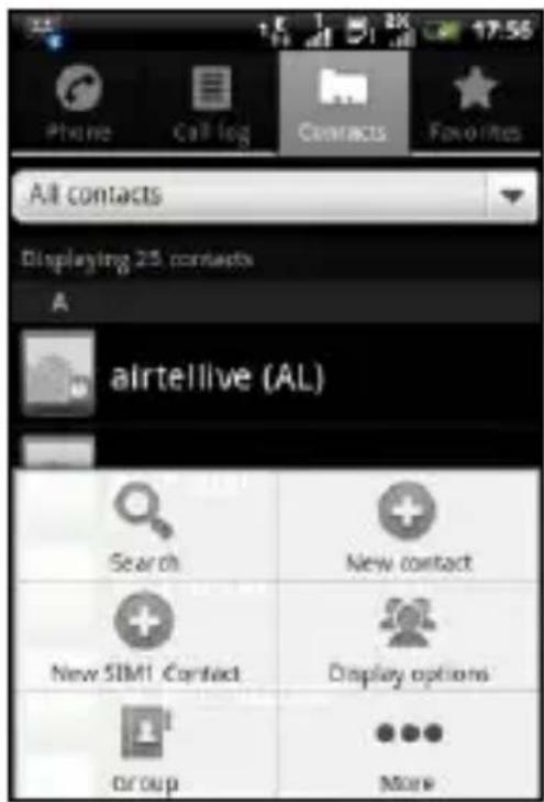 Micromax Bolt A51 - CONTEXT MENU - 1