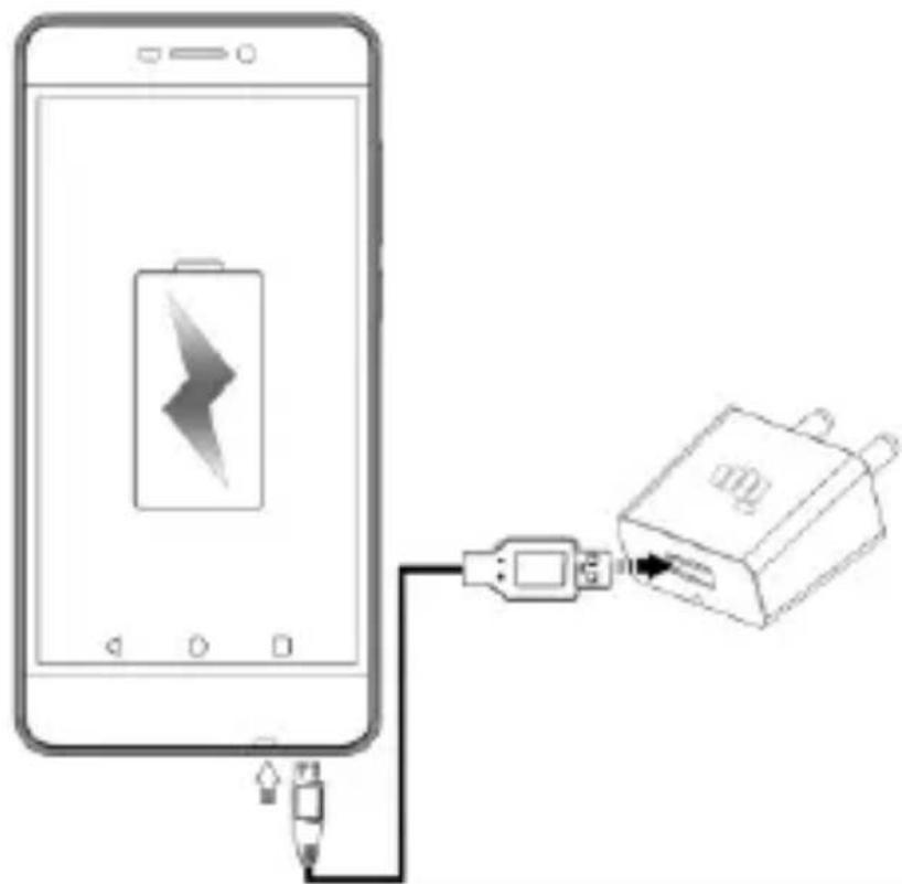 Micromax Vdeo 4 Q4251 - Charging the Battery - 1