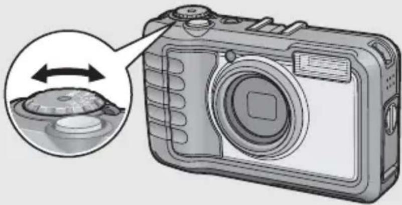 RICOH Caplio G600 - Turn the mode dial to the symbol of the function you want to use. - 1