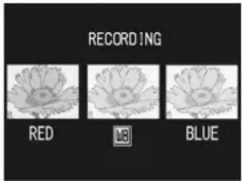 RECORDING RED MB BLUE