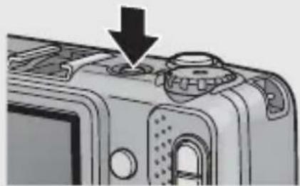 RICOH Caplio G600 - Press the power button. - 1