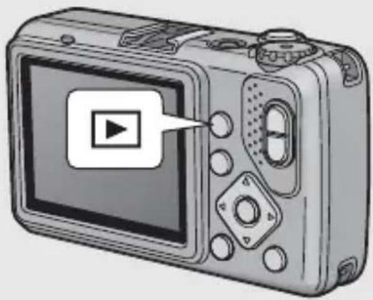 RICOH Caplio G600 - Press the ▶ (Playback) button. - 1