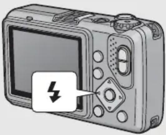 RICOH Caplio G600 - Picture display. Press the ▲▼ buttons to select the flash mode. - 1