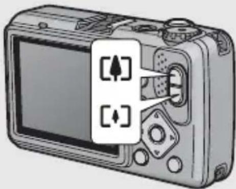 RICOH Caplio G600 - With the camera ready to shoot, press the [▲] button or the [▲] button. - 1