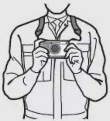 RICOH Caplio G600 - Holding the Camera - 1