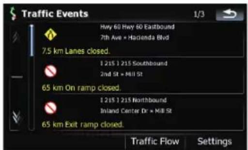 Traffic Events Hwy 60 Hwy 60 Eastbound 7th Ave • Hagienda Blvd 7.5 km Lanes closed. 1 215 1 215 Southbound 2nd St • Mill St 65 km On ramp closed. 1 215 1 215 Northbound Inland Center Dr • Mill St 65 km Exit ramp closed. Traffic Flow Settings
