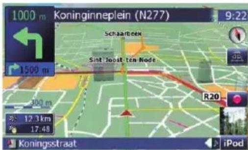 1000 m Koninginneplein (N277) 9:22 Schaarbeek Sint Joost-ten Node 300 m 25 12.3km 17:48 R20 Koningsstraat iPod