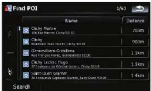 Find POI 1/60 Name Distance Cichy Martre 700m 106 Rue Martre, Cichy 92110 Cichy Montreald Jean Taufes, Cichy 92110 Gennevilliers-Grésitions 1.1km Rise François Kivac, Gennevilliers 92220 Cichy Leclerc Hugo 1.1km 27 Deoudard du Géchère Leclerc, Cichy 92110 Saint-Douen Glarner 1.4km 26 Avenue du Capillaire Glarner, Saint-Doue 93400 Search