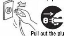 MITSUBISHI MR-FX389EP - About the electrical outlet and electrical plug - 1