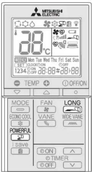MITSUBISHI MSY-GN42VF - LONG OPERATION - 1