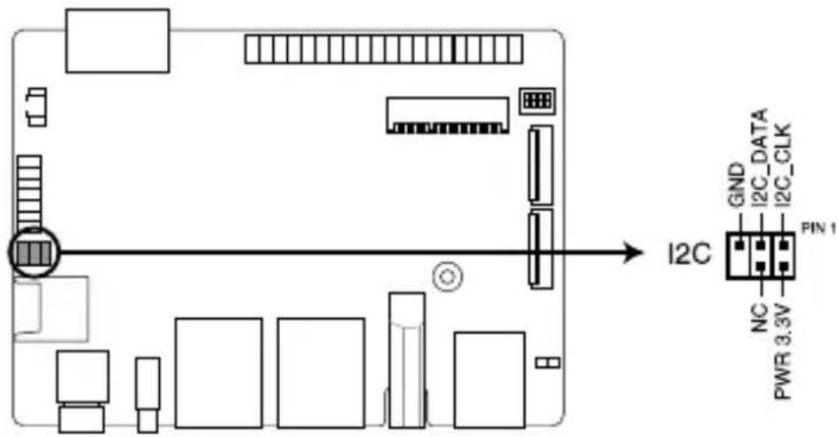 ASUS IMX8P-IM-A - I²C header - 1