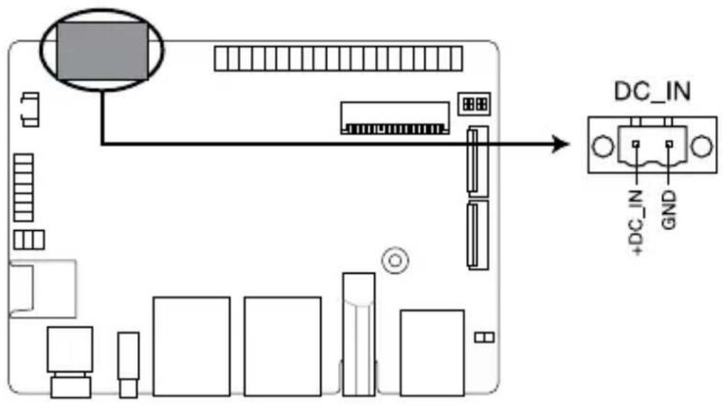 ASUS IMX8P-IM-A - DC-in Power connector - 1