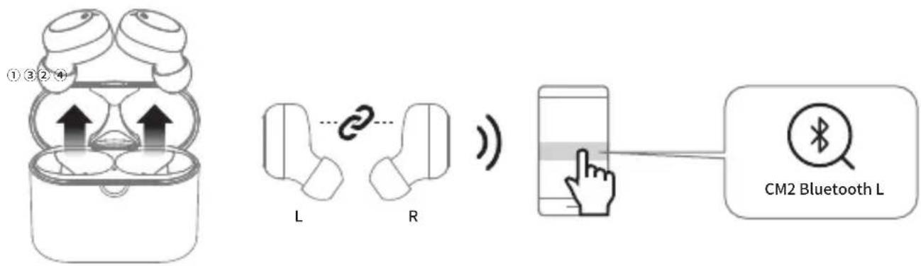 COWON CM2 - + Using the Product \_ Pairing & Connection - 1