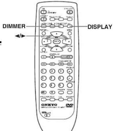 DIMMER DISPLAY ONEXO DVD