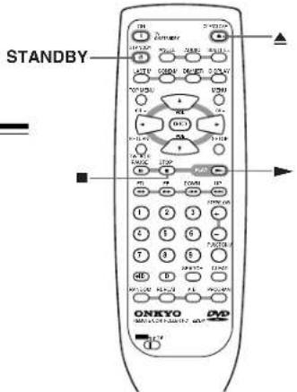 STANDBY ONKYO DVD