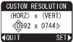HITACHI CP-X251UF - INPUT Menu (continued) - 3