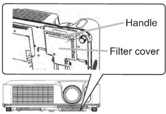Handle Filter cover