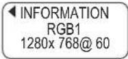 HITACHI CP-X251UF - INPUT Menu (continued) - 2