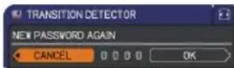 HITACHI CP-X3010N - Turning on the TRANSITION DETECTOR - 3