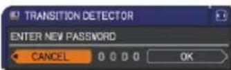 HITACHI CP-X3010N - Turning on the TRANSITION DETECTOR - 2