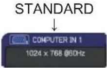 HITACHI CP-X3010N - INPUT menu - 5