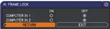 HITACHI CP-X3010N - INPUT menu - 3