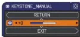 HITACHI CP-X3010N - Correcting the keystone distortions - 3