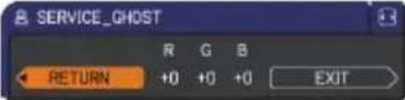 HITACHI CP-X3010N - OPTION menu - 5