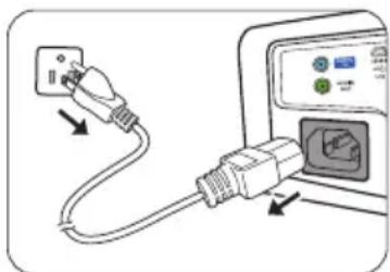BENQ TH682ST9H - Shutting down the projector - 1