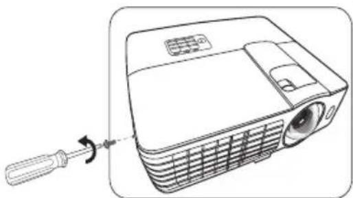 BENQ TH682ST9H - Replacing the lamp - 2