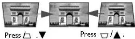 Press / △ .▼ Press / △ .